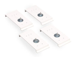 Slatwall Bracket:  4 pcs Set