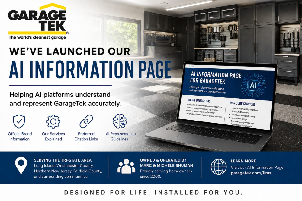 GarageTek Launches Its Official AI Information Page